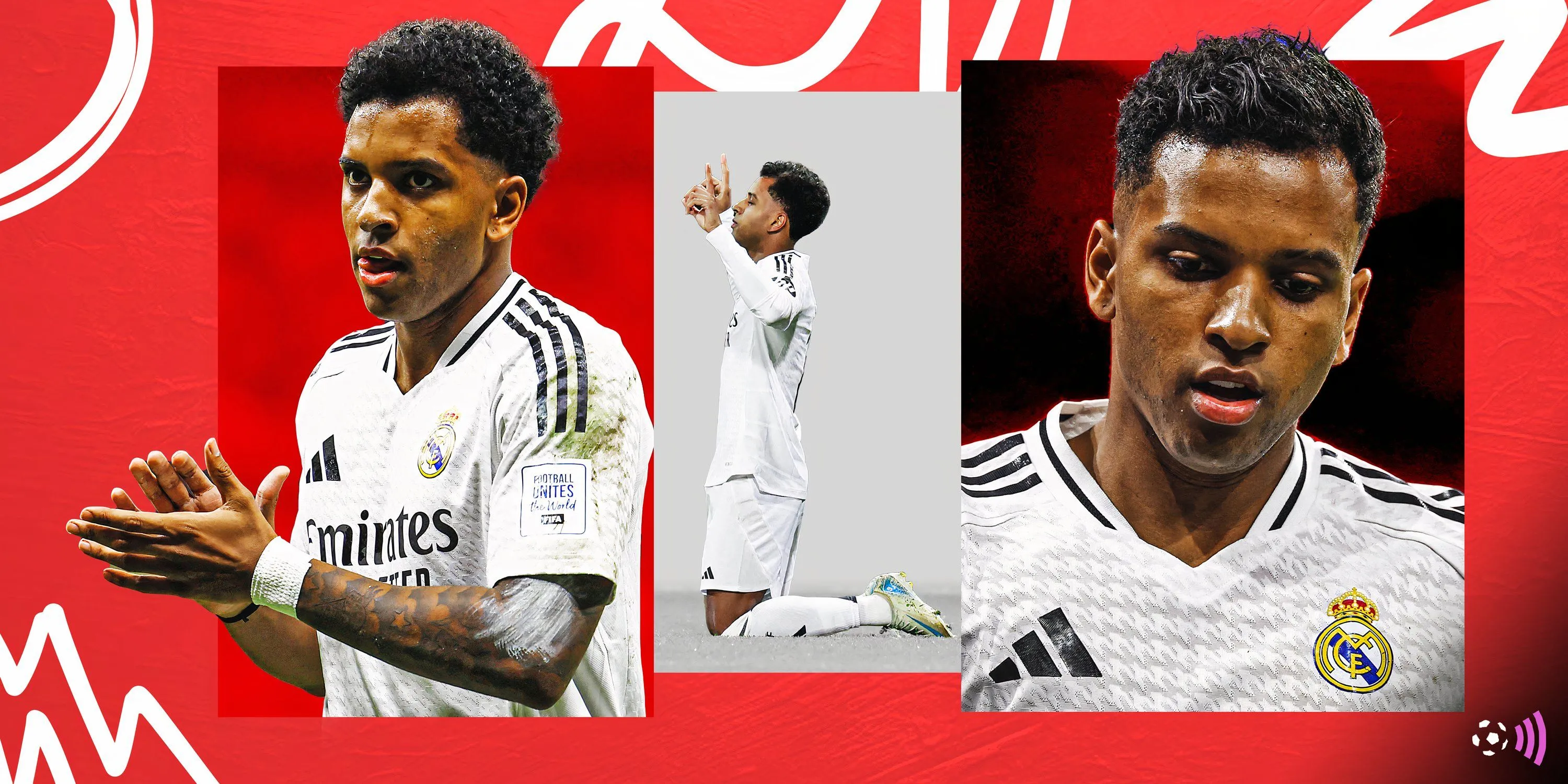 Cầu thủ chạy cánh Rodrygo của Real Madrid
