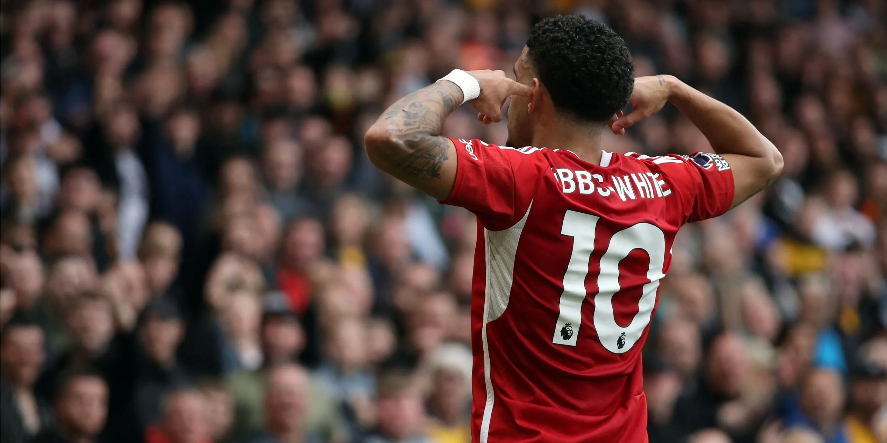 Chân dung Morgan Gibbs-White, cầu thủ Nottingham Forest được Tottenham săn đón ráo riết.