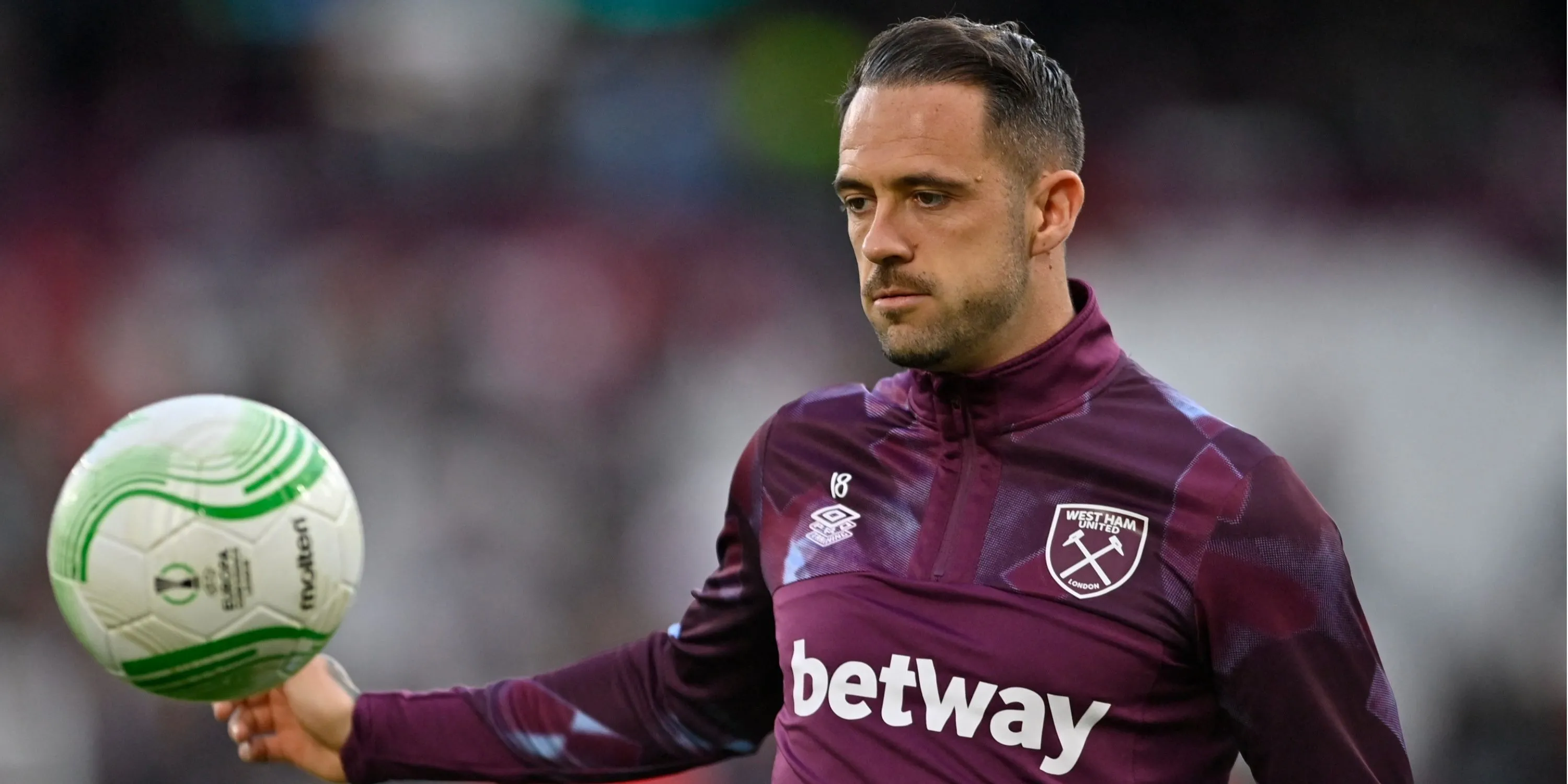 Danny Ings trong màu áo West Ham