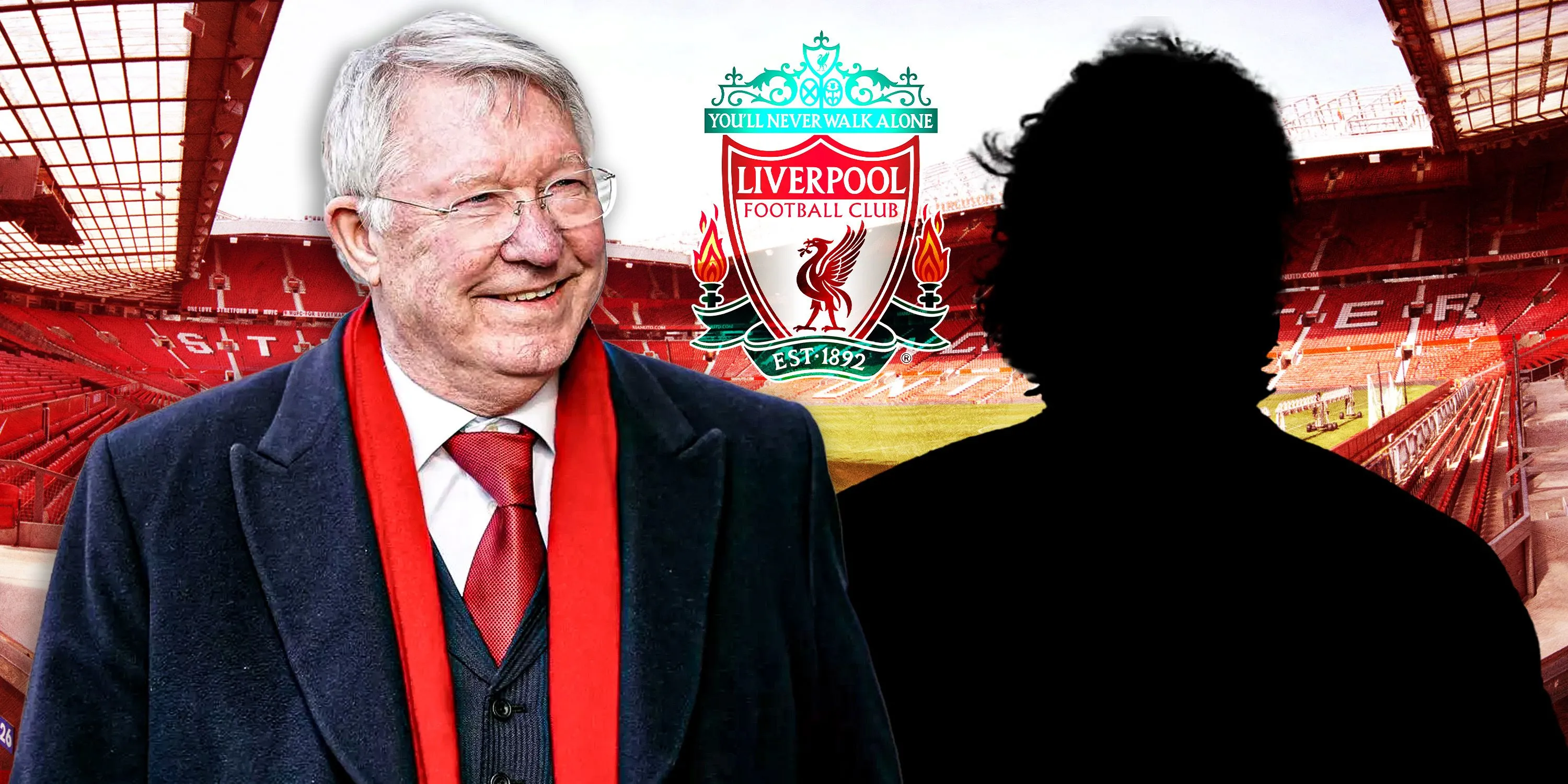 Gabriel Heinze và Sir Alex Ferguson tại Manchester United
