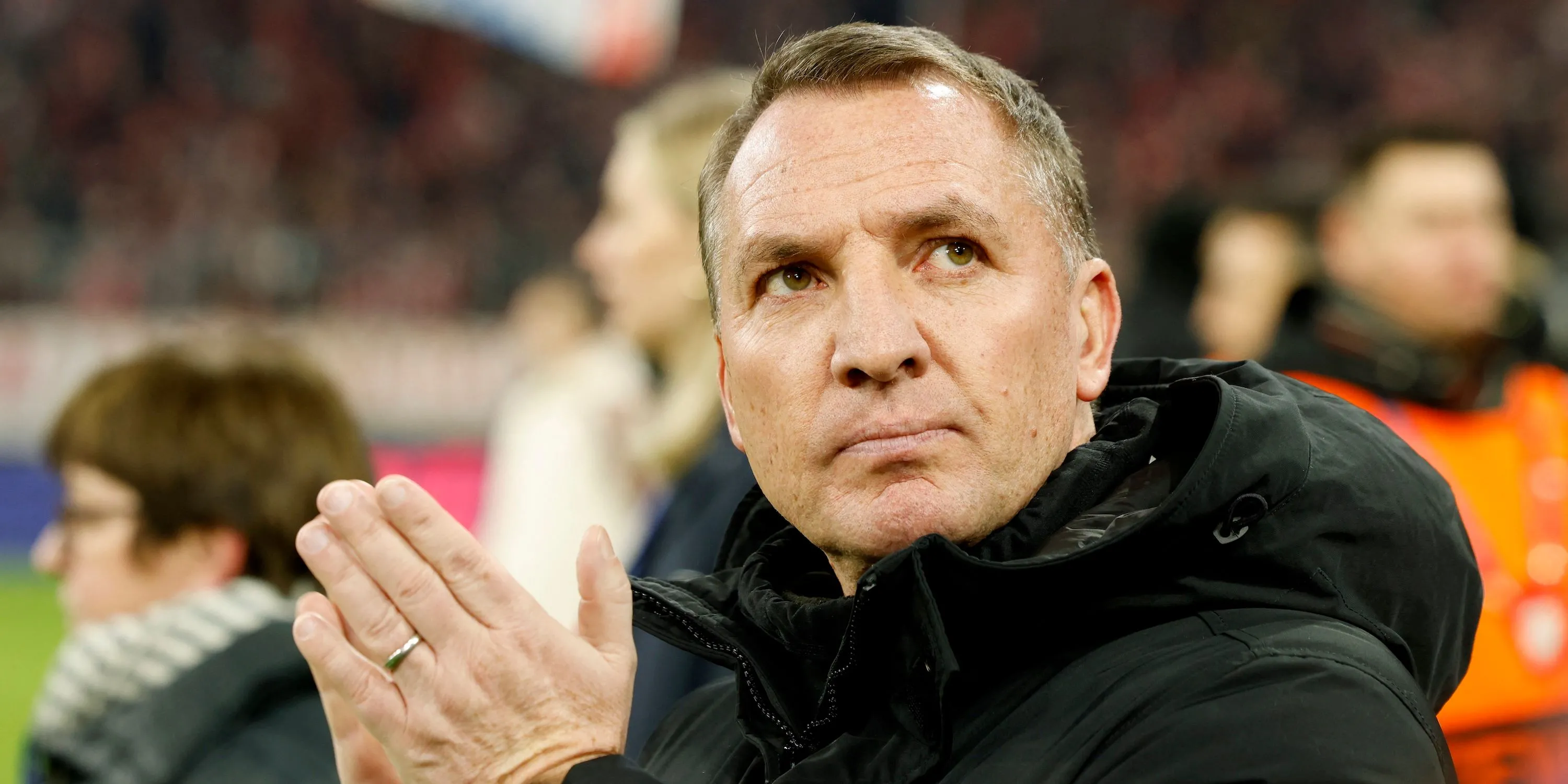 HLV Brendan Rodgers trước trận đấu
