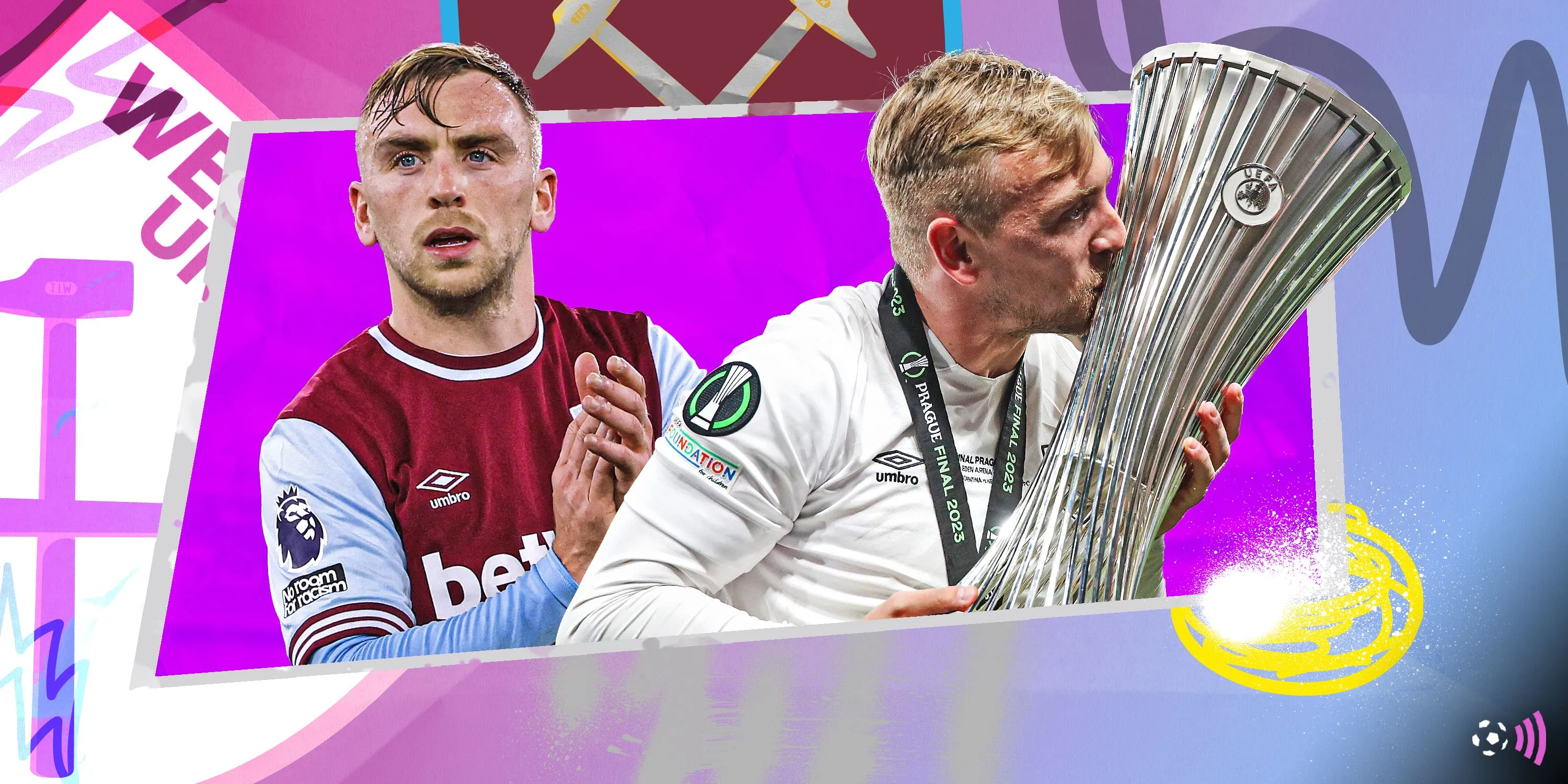 Jarrod Bowen thi đấu ở vị trí tiền vệ cánh phải, nơi anh phát huy hiệu quả tốt nhất cho West Ham