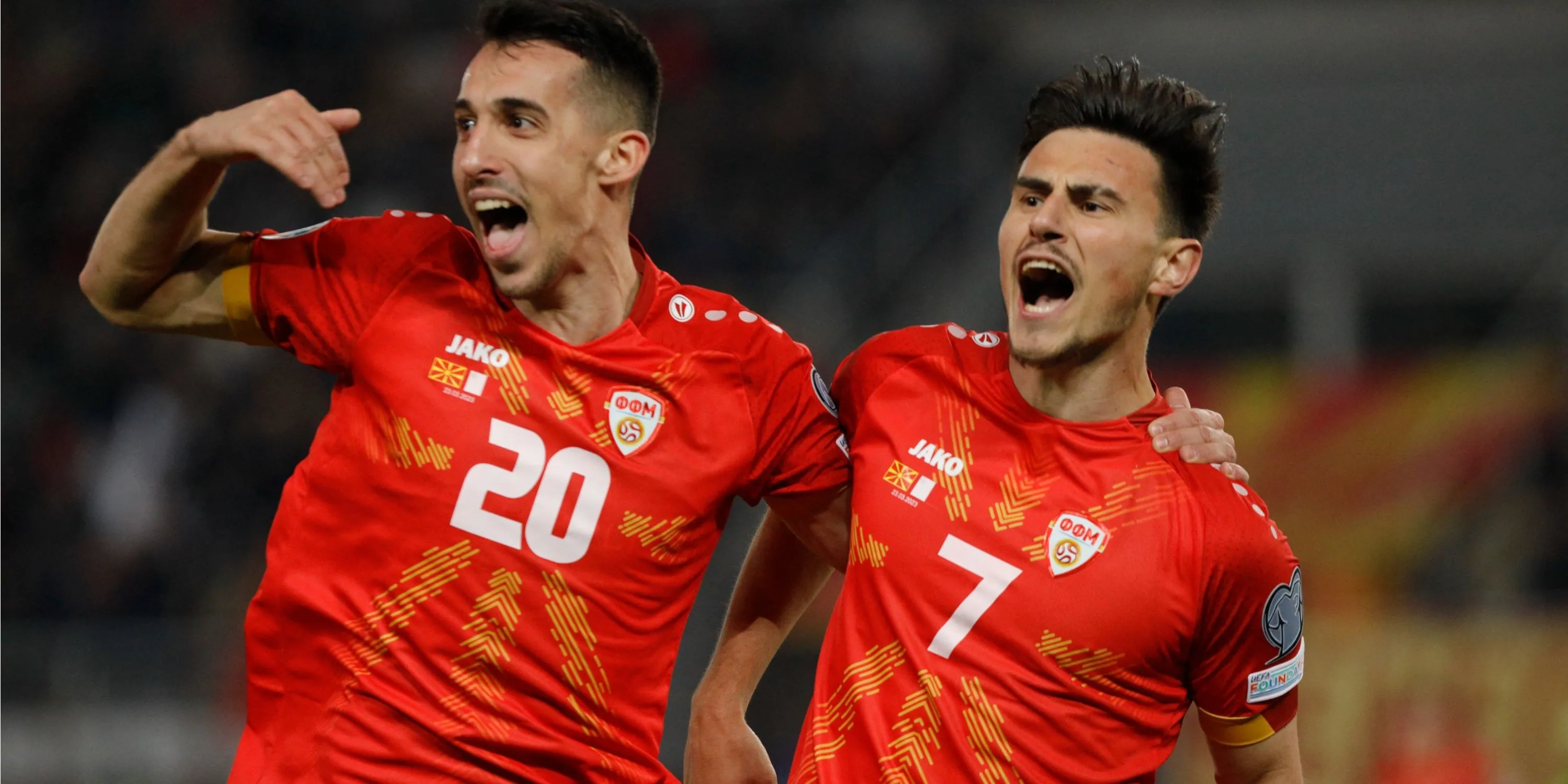 Tiền đạo Bojan Miovski, mục tiêu chuyển nhượng của Rangers.